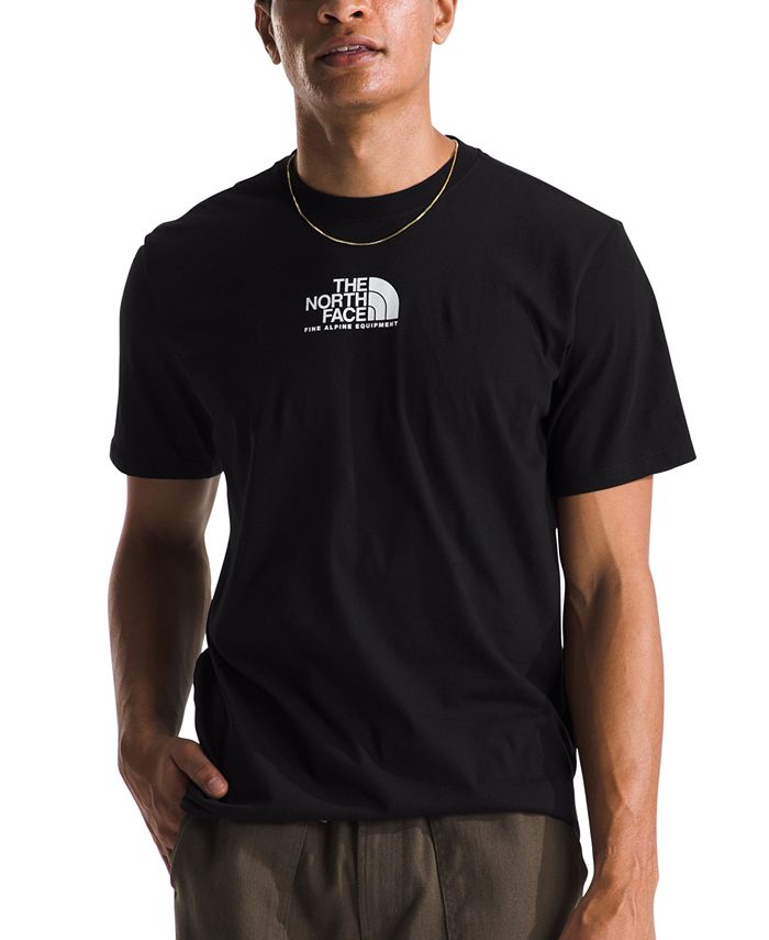 The North Face Men's Fine Alpine Logo Graphic Short-Sleeve T-Shirt - Macy's