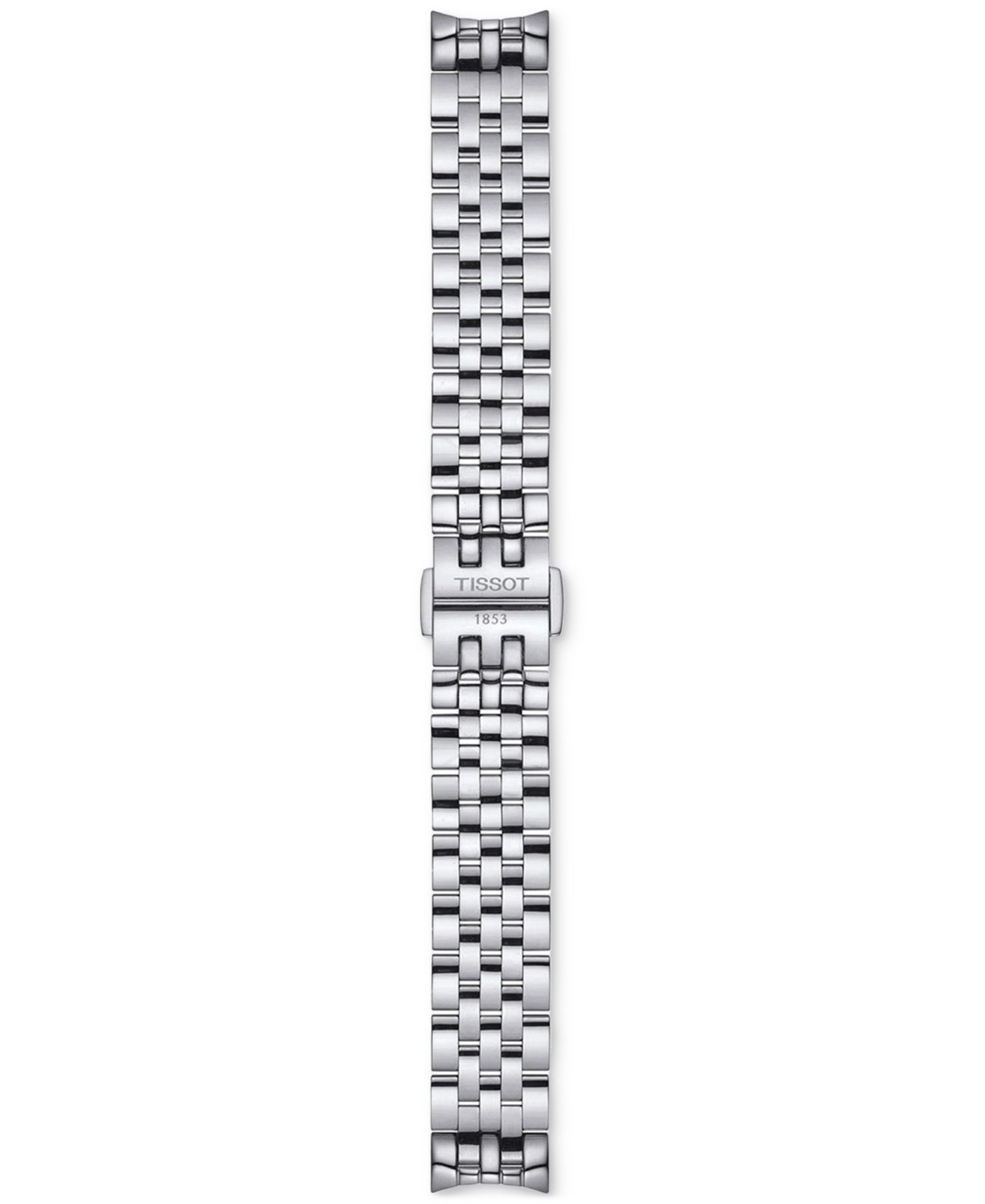 Женские часы Tissot Swiss Automatic Le Locle Diamond Accent Stainless Steel Bracelet Watch 29mm — фото 4