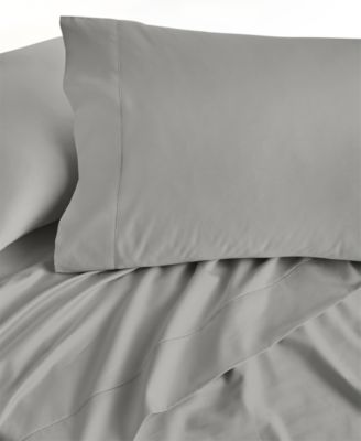 Solid 550 Thread Count 100% Cotton 4-Pc. Sheet Set, Queen, Exclusively at Macy’s