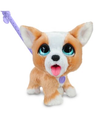 FurReal Friends Poop A Lots Corgi Interactive Toy 8 Walking Plush Puppy with Sounds 4 Pieces Macy s