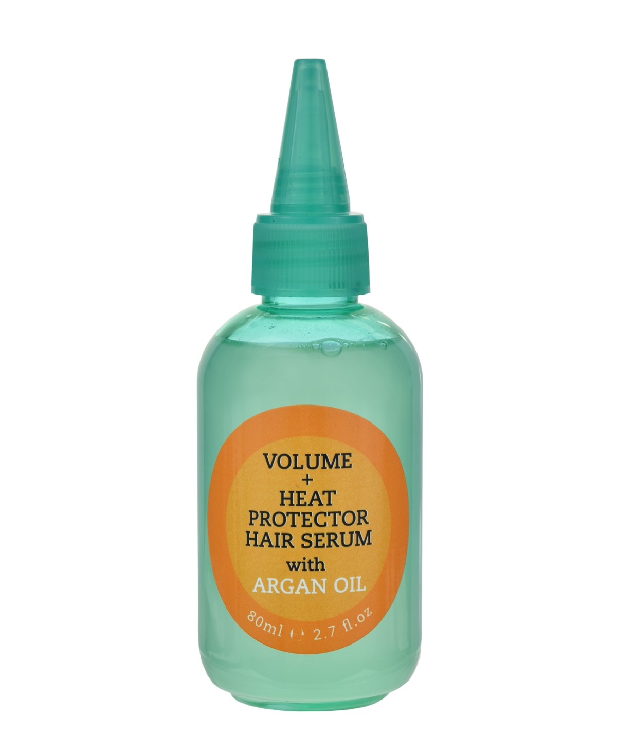 Volume + Heat Protector Hair Serum With Argan Oil, 2.7 oz. - Clear