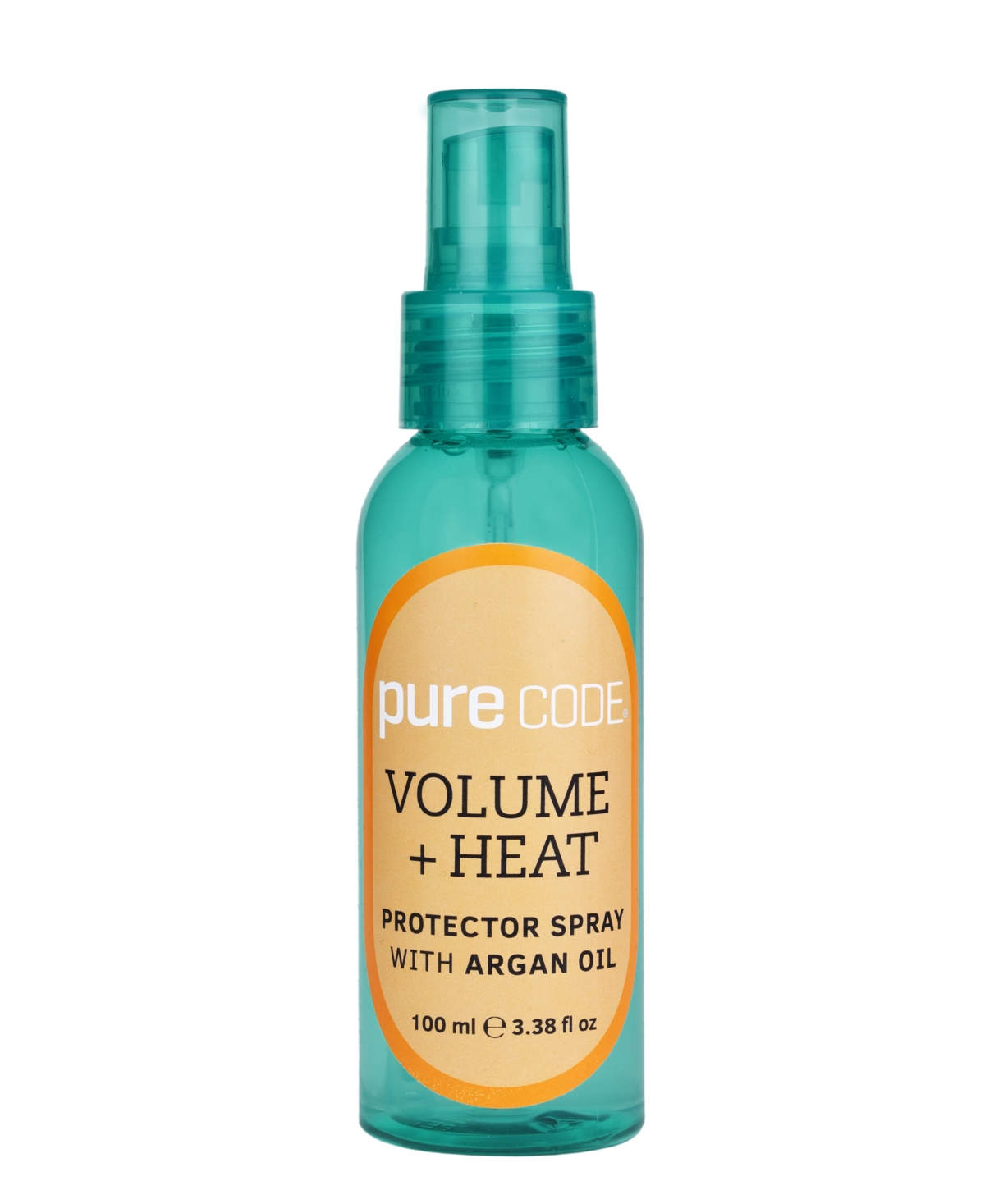 Volume + Heat Protector Spray With Argan Oil, 3.38 oz. - Clear