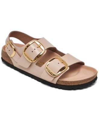 BIRKENSTOCK Milano Leather Brown newest Sandal. Size: 7, 7.5, 38