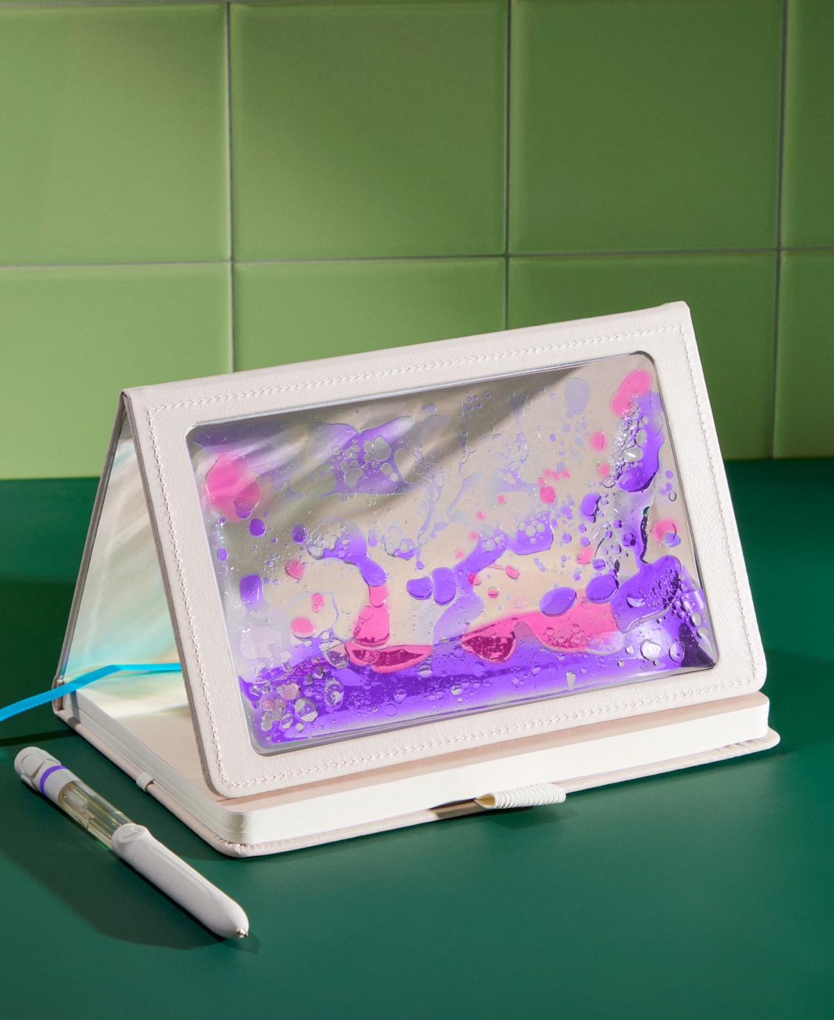 Lifelines "shake It Up" Sensory Journal With Tactile Cover Embossed Paper In Multi Colored