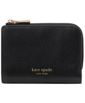 Ava Pebbled Leather Zip Bifold Wallet