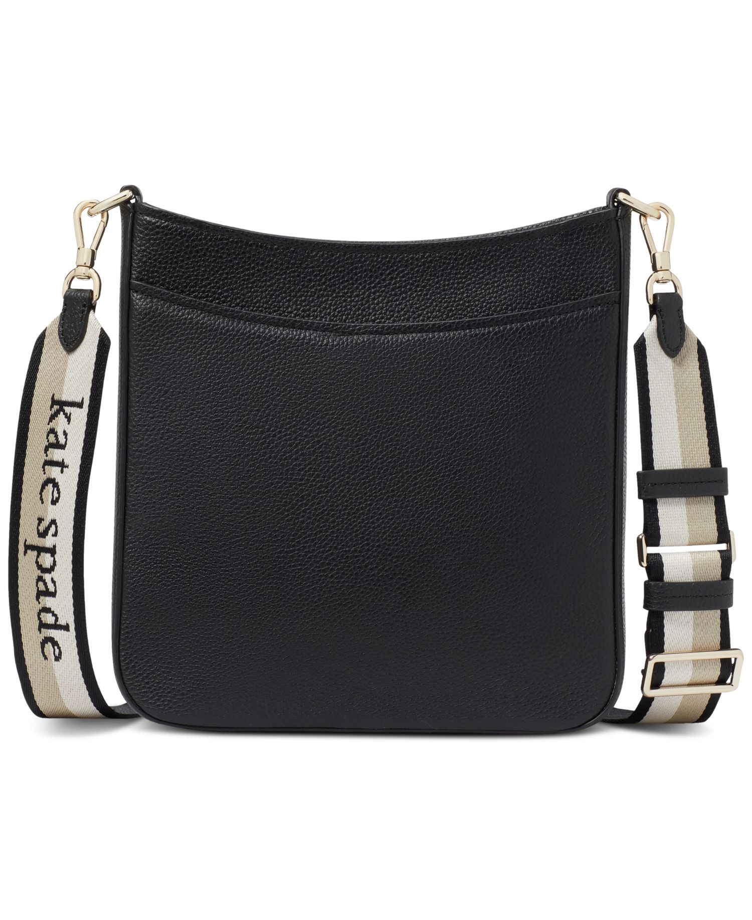 Hudson Pebbled Leather Small Crossbody Bag