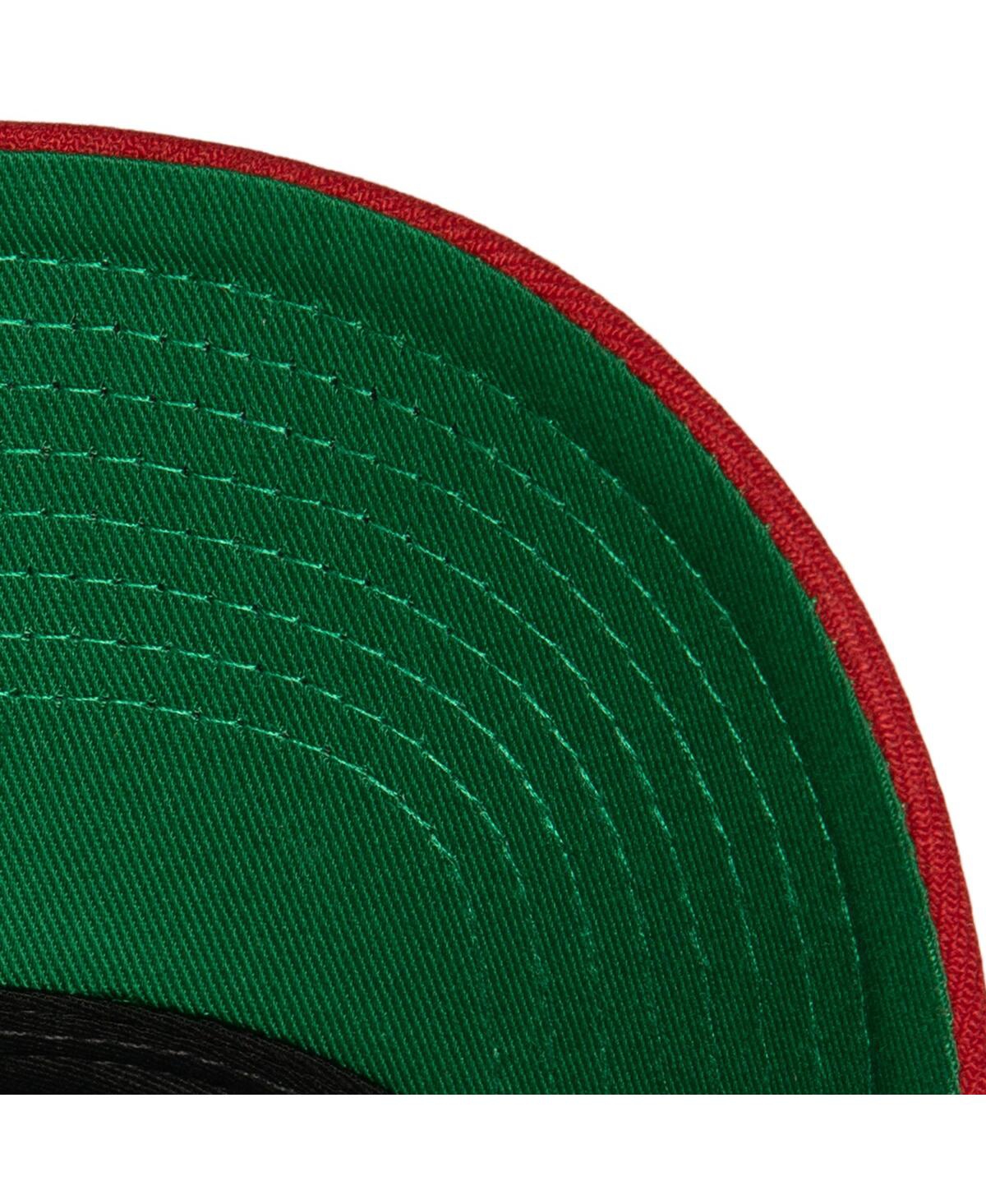 Mitchell & Ness Men's  Royal, Red Philadelphia 76ers Soul Xl Logo Pro Crown Snapback Hat In Royal,red
