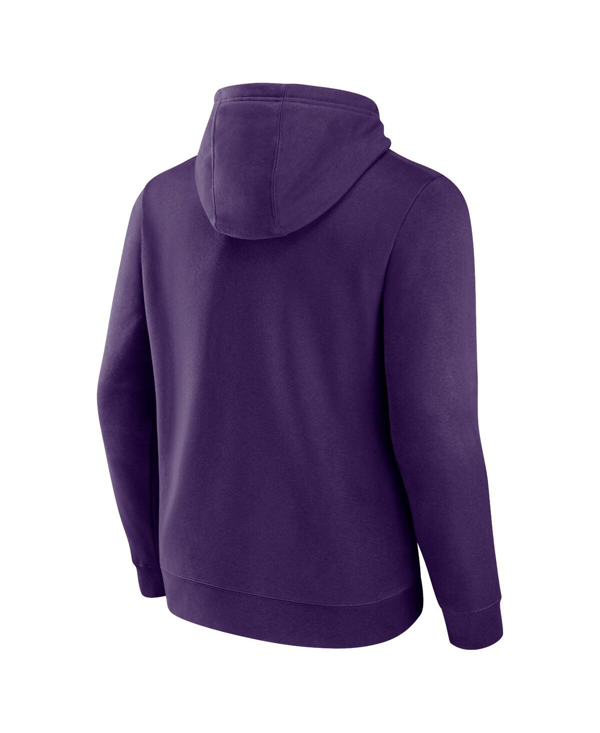 Men's FanaticsPhoenix Suns Primary Logo Pullover Hoodie - Purple