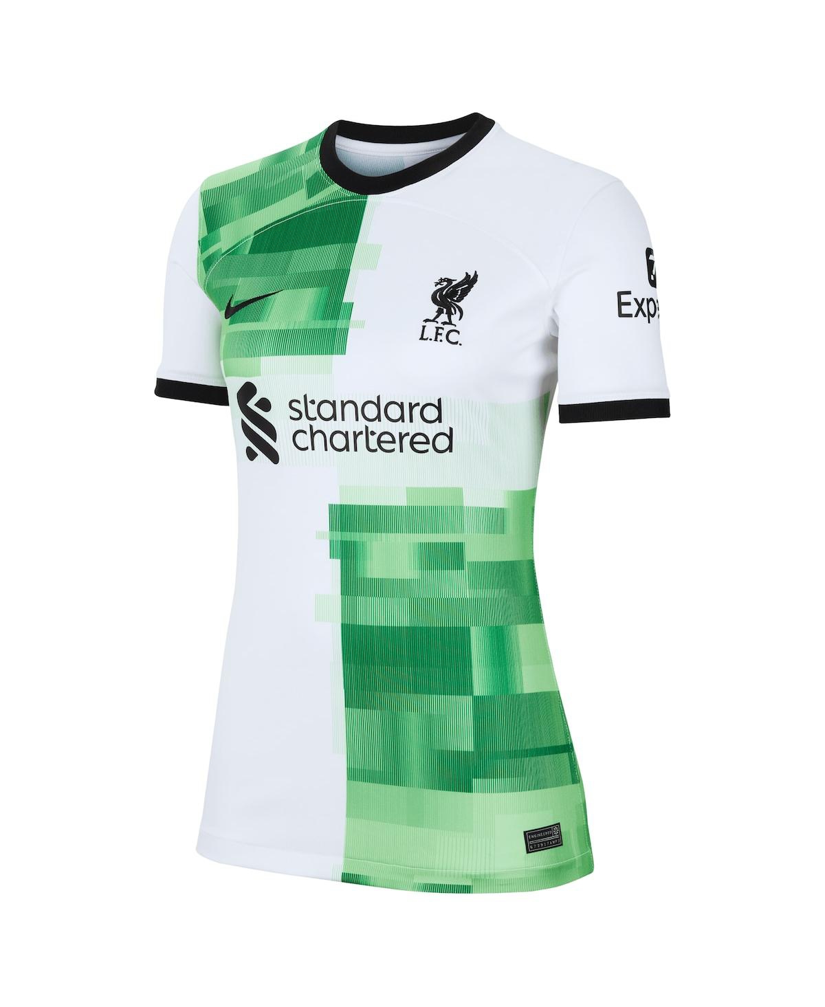 Women's NikeLiverpool 2023/24 Away Replica Jersey - White