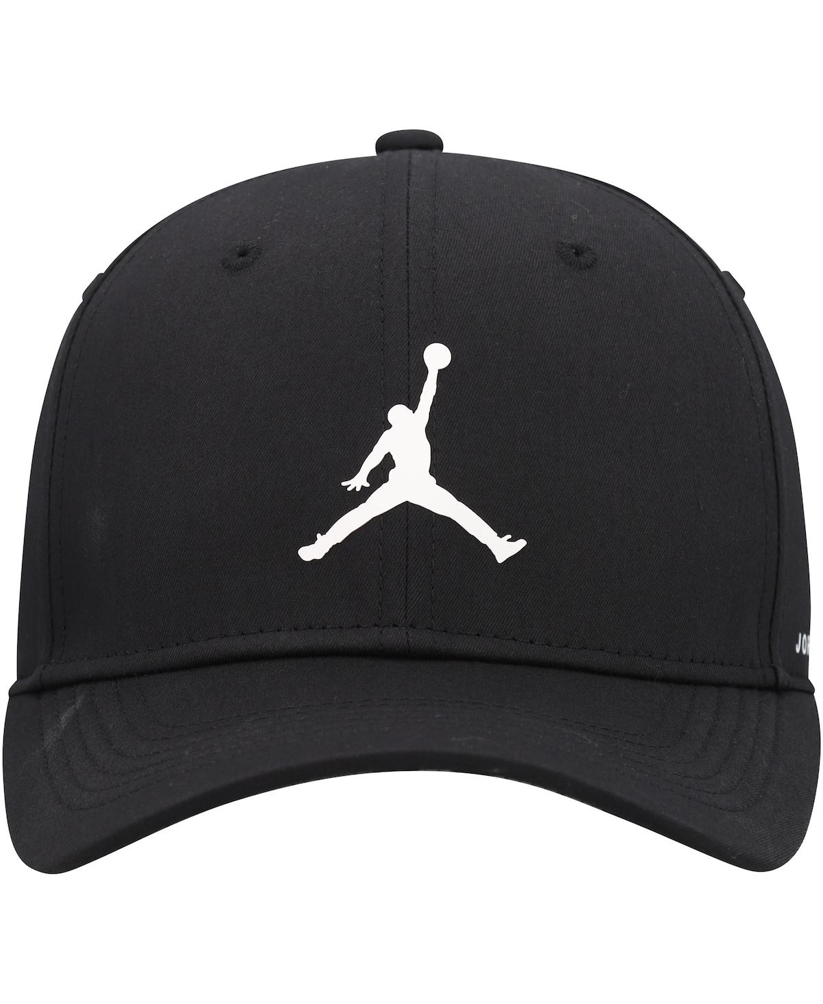 Shop Jordan Men's  Performance Rise Adjustable Hat In White