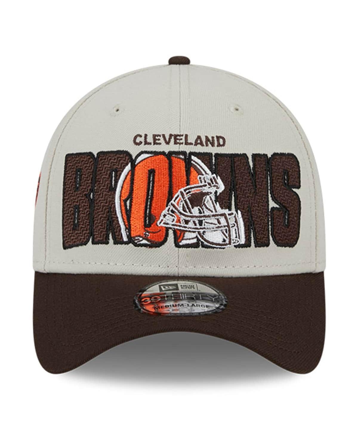 Men's New Era Brown Cleveland Browns 2023 Nfl Draft 39THIRTY Flex Hat - Brown