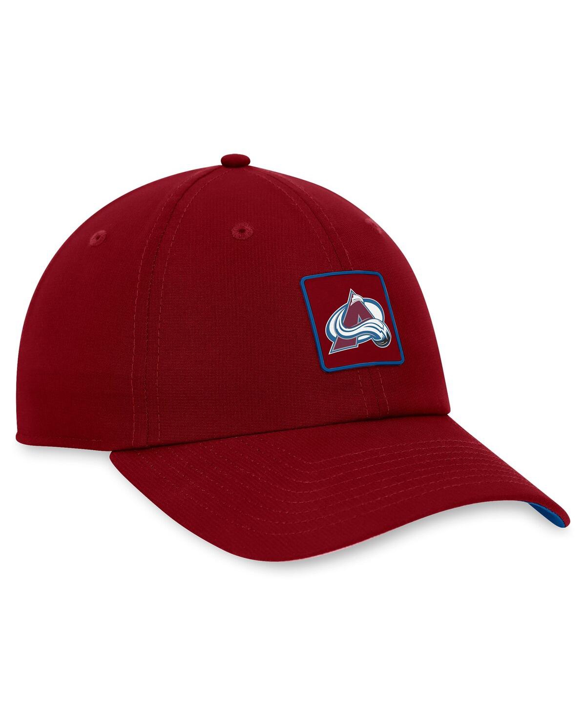 Men's FanaticsColorado Avalanche Authentic Pro Rink Adjustable Hat - Burgundy