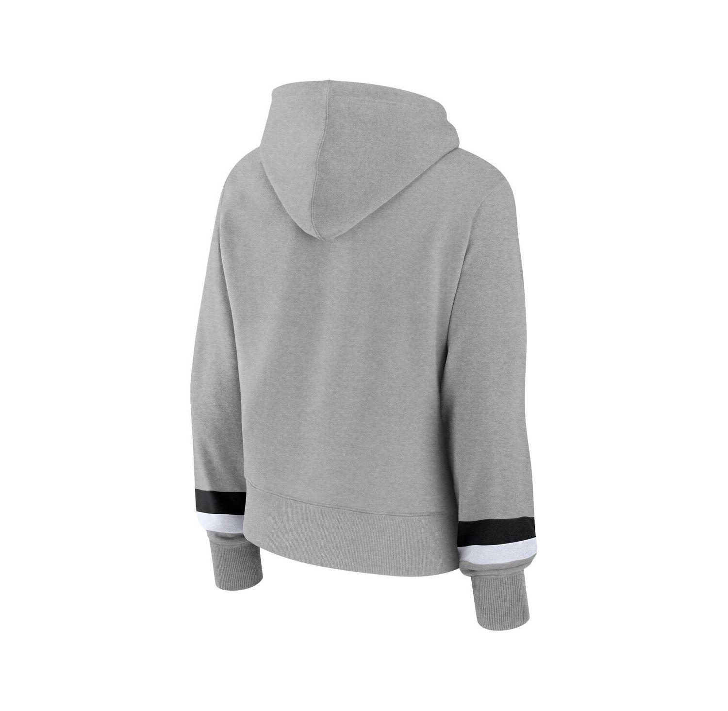 Women's Heather Gray Phoenix Suns Halftime Pullover Hoodie