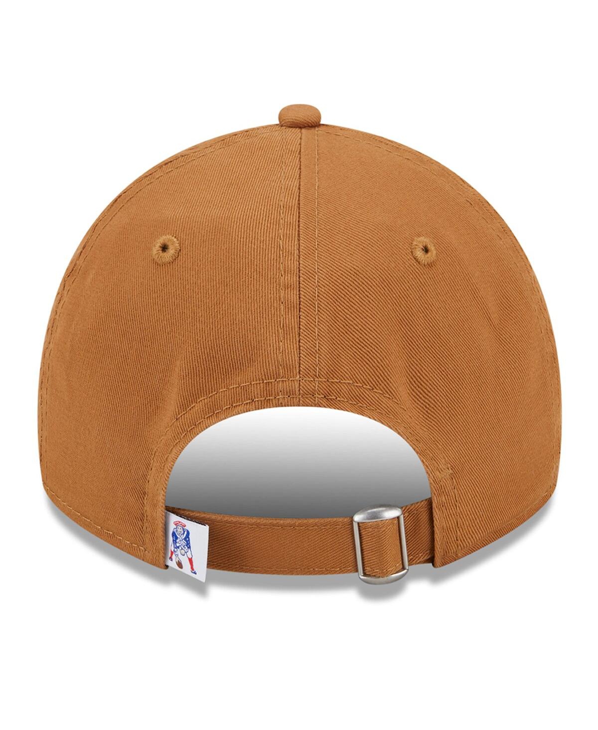 Shop New Era Women's  Brown New England Patriots Throwback Main Core Classic 2.0 9twenty Adjustable Hat