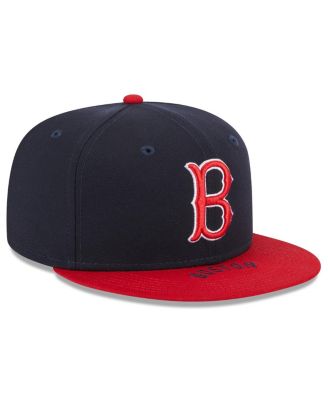 Men's Navy, Red Boston Red Sox On Deck 59FIFTY Fitted Hat