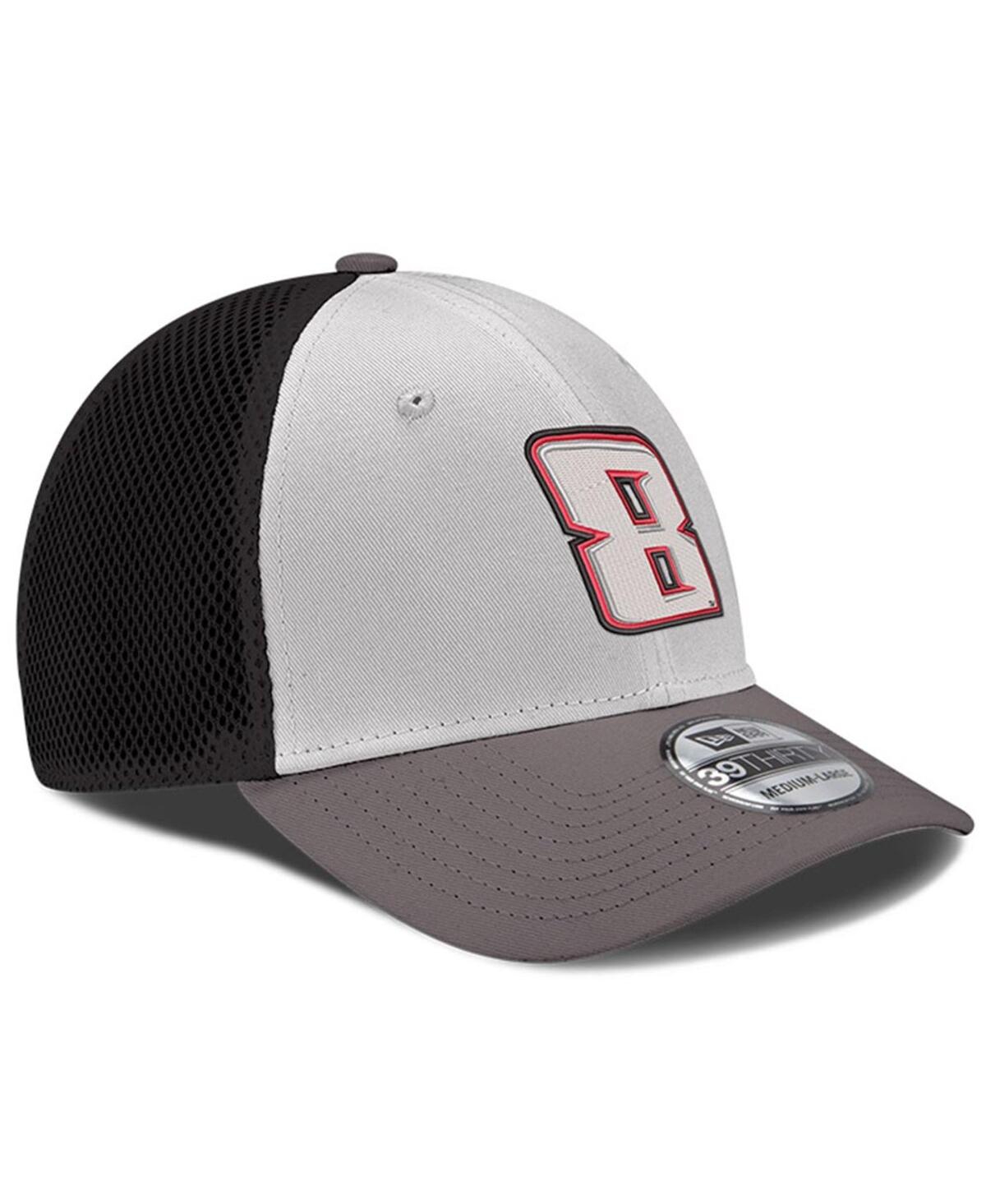 Men's New Era Black Kyle Busch 39THIRTY Neo Flex Fit Hat - Black