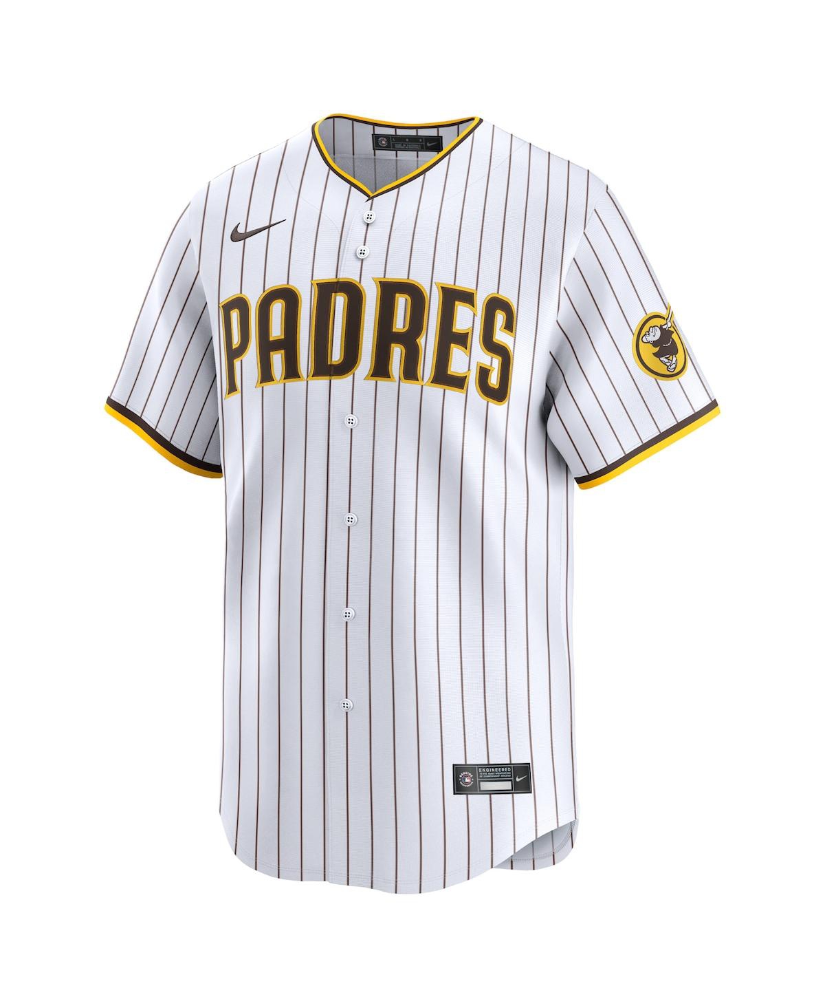 Men's Nike Manny MachadoSan Diego Padres Home Limited Player Jersey - White