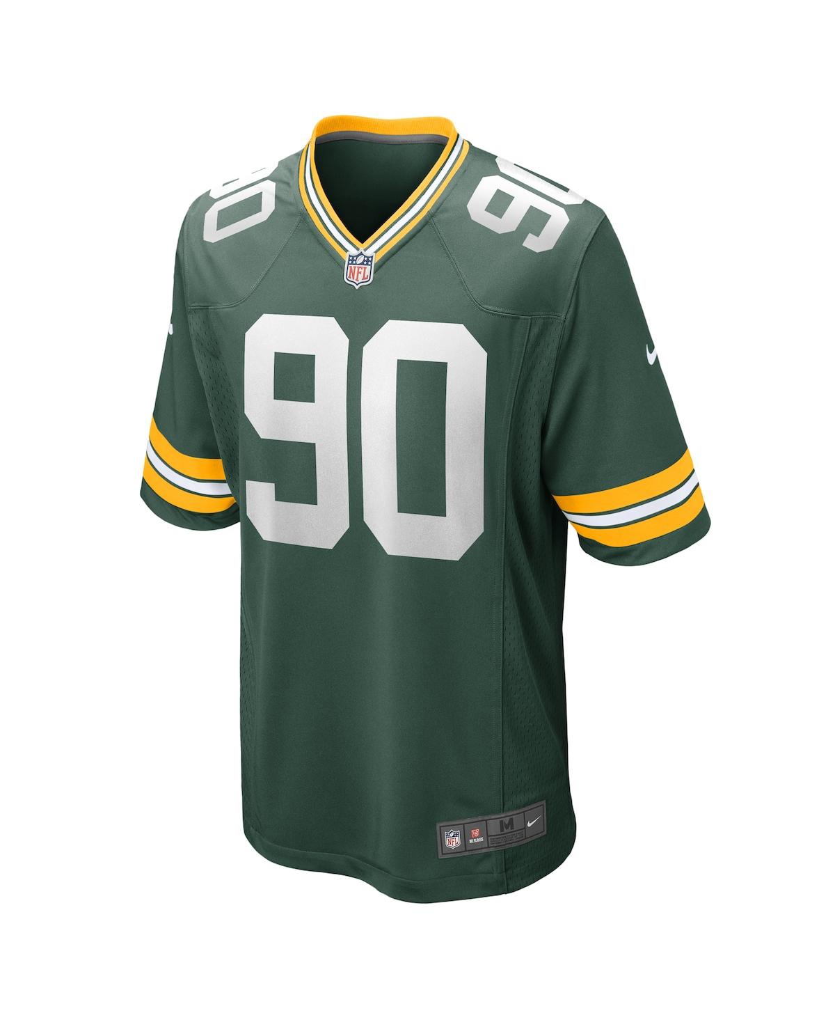 Men's Nike Lukas Van NessGreen Bay Packers 2023 Nfl Draft First Round Pick Game Jersey - Green