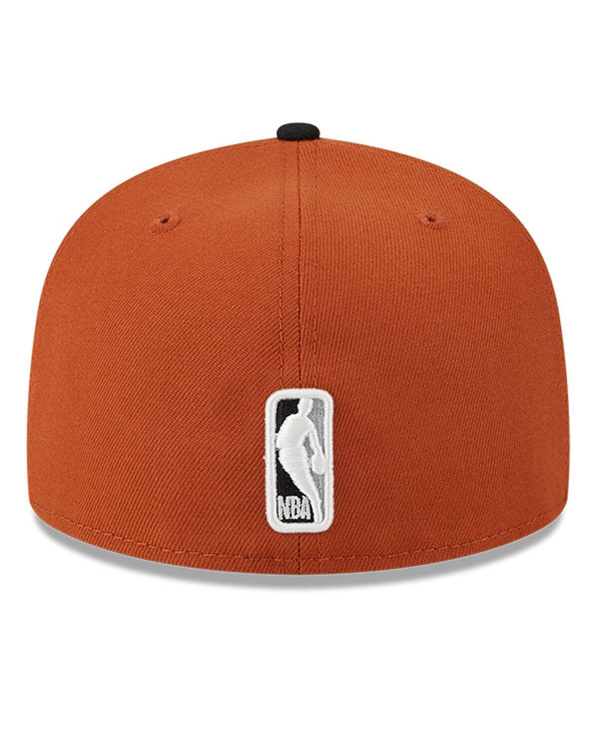 Men's New Era Black Philadelphia 76ers Two-Tone 59FIFTY Fitted Hat - Black