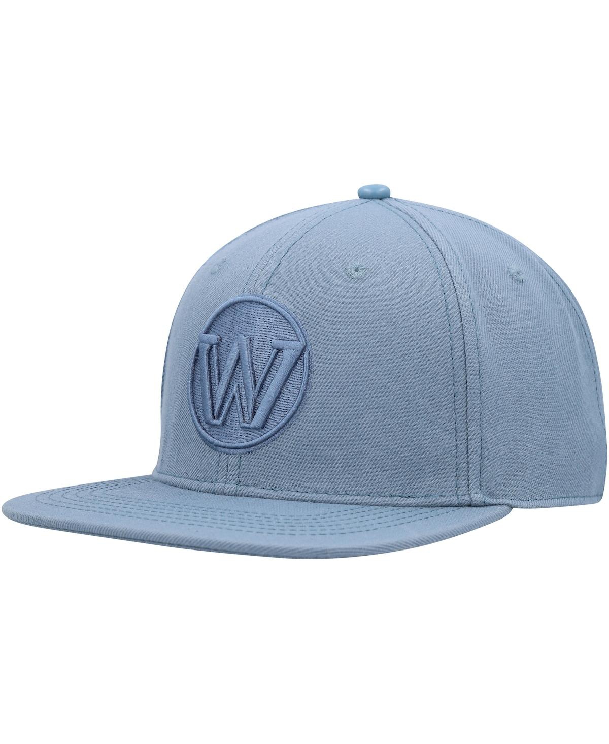 Men's Pro Standard Blue Golden State Warriors Tonal Snapback Hat - Blue