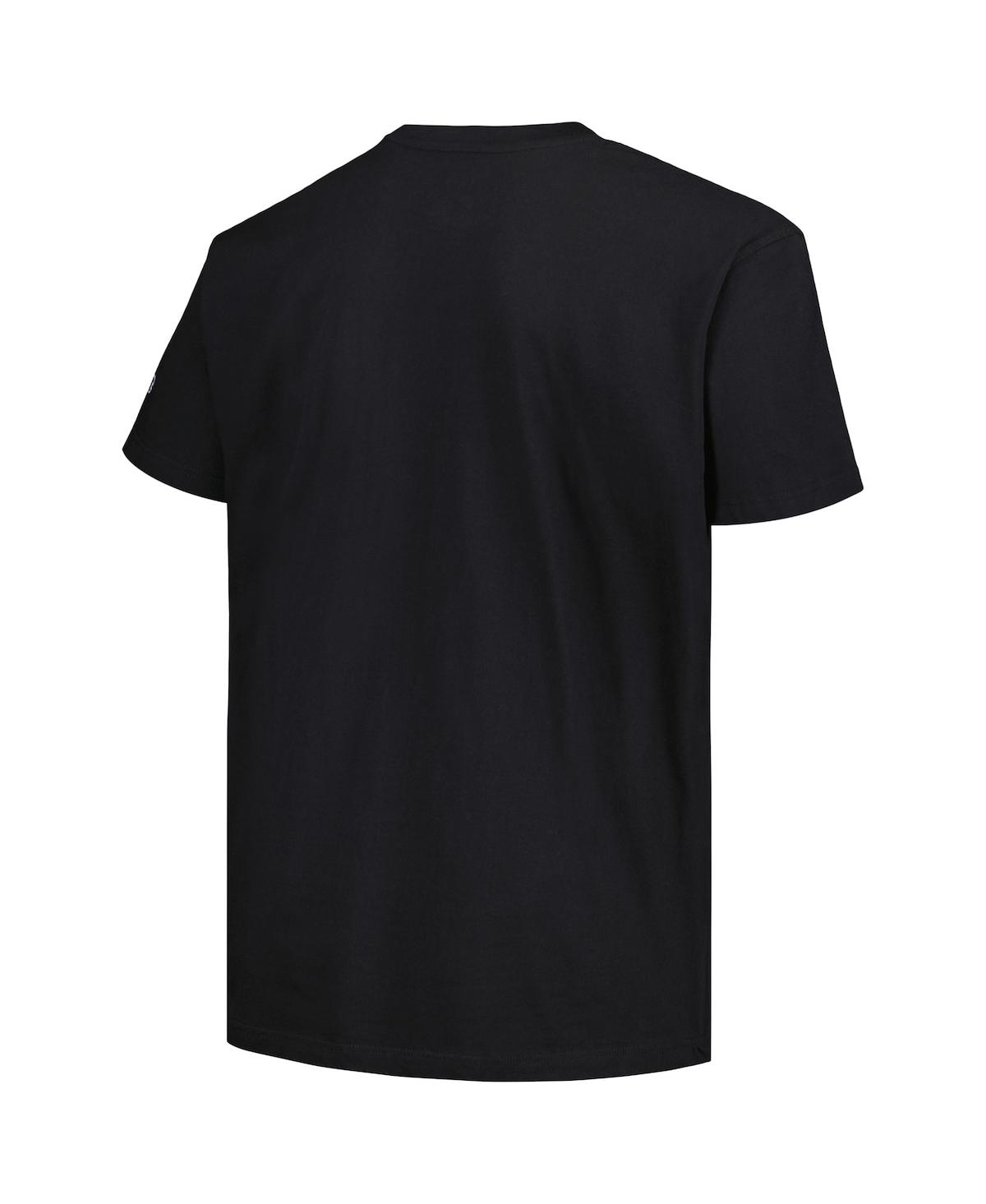 Shop Profile Men's  Black Colorado Buffaloes Big And Tall Color Pop T-shirt