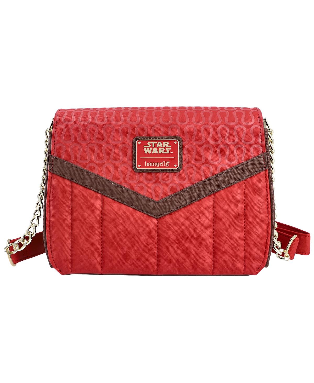 Shop Loungefly Women's  Star Wars Padme Amidala Cosplay Crossbody Bag In Red
