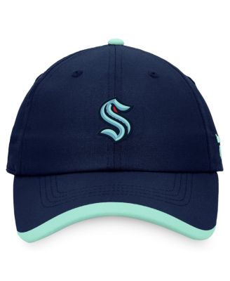 Men's Deep Sea Blue Seattle Kraken Authentic Pro Rink Pinnacle Adjustable Hat