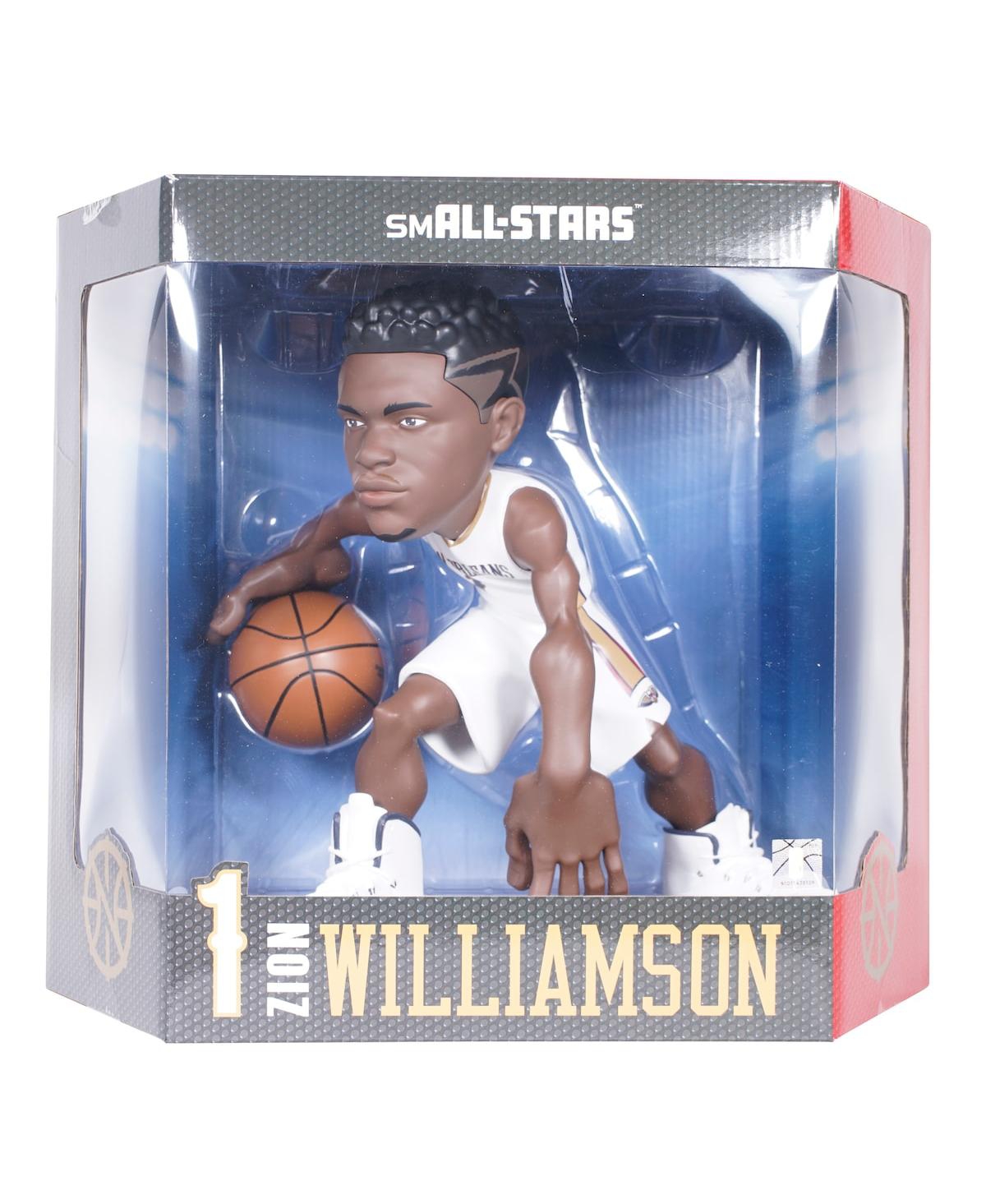 Shop Small-stars Zion Williamson New Orleans Pelicans  White 12" Vinyl Figurine In Multi