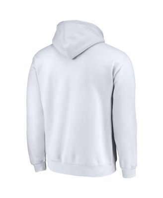 Men's White NASA Drawings Pullover Hoodie