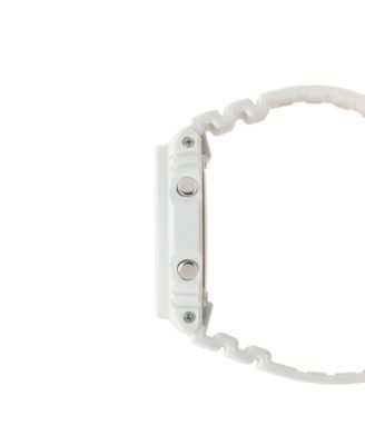 Men's Analog Digital White Resin Watch, 45.4mm, GA2100-7A7