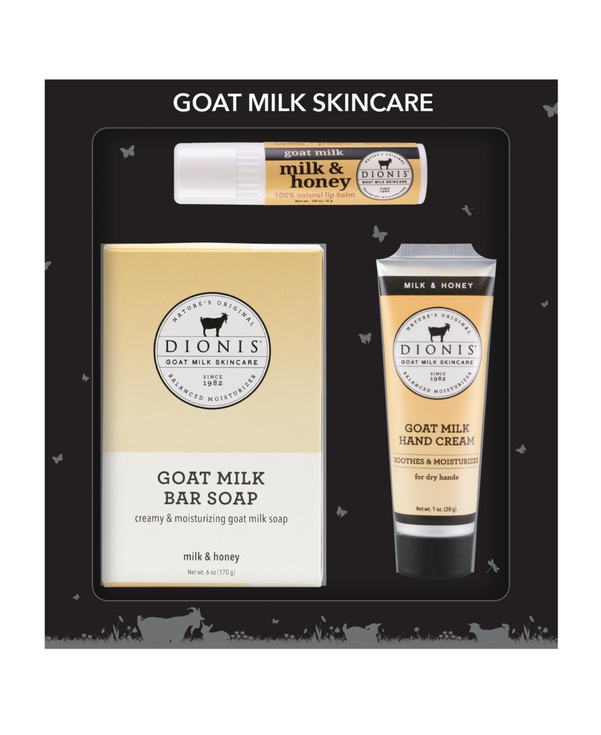 Shop Dionis Milk & Honey Goat Milk 3 Pc Gift Set In No Color