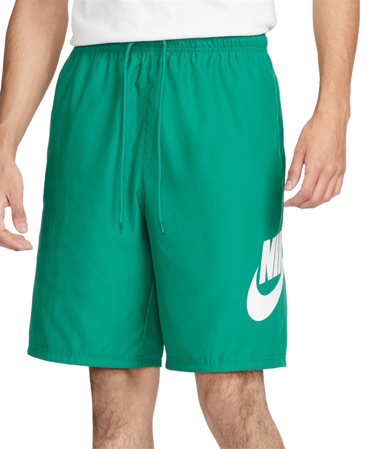 Nike Men's Club Woven Shorts -(white)