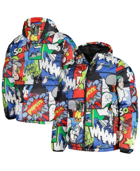 Женские куртки Reason Men's and Women's Popeye Puffer Full-Zip Jacket
