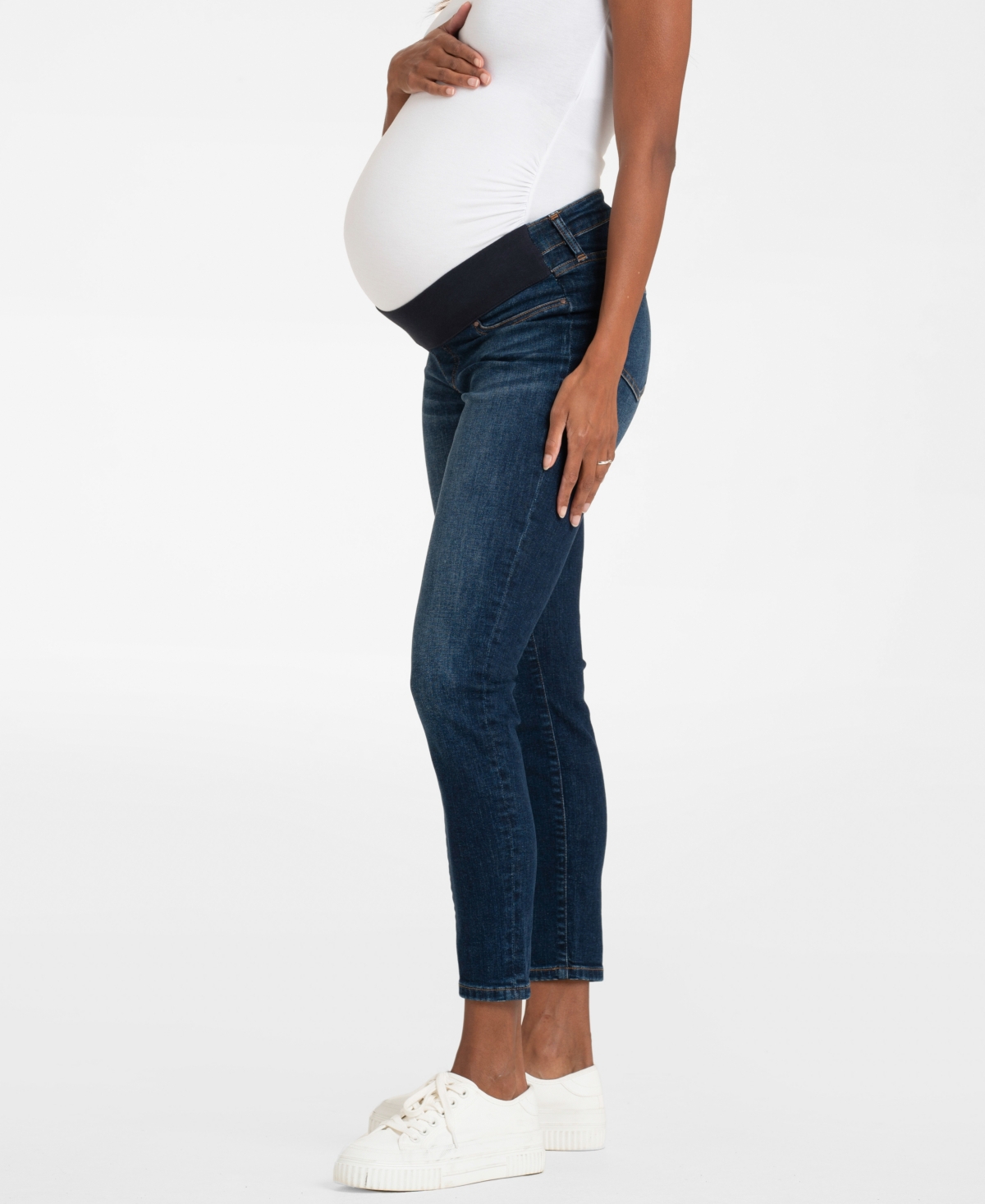 SERAPHINE WOMEN'S UNDER BUMP SKINNY MATERNITY JEANS 