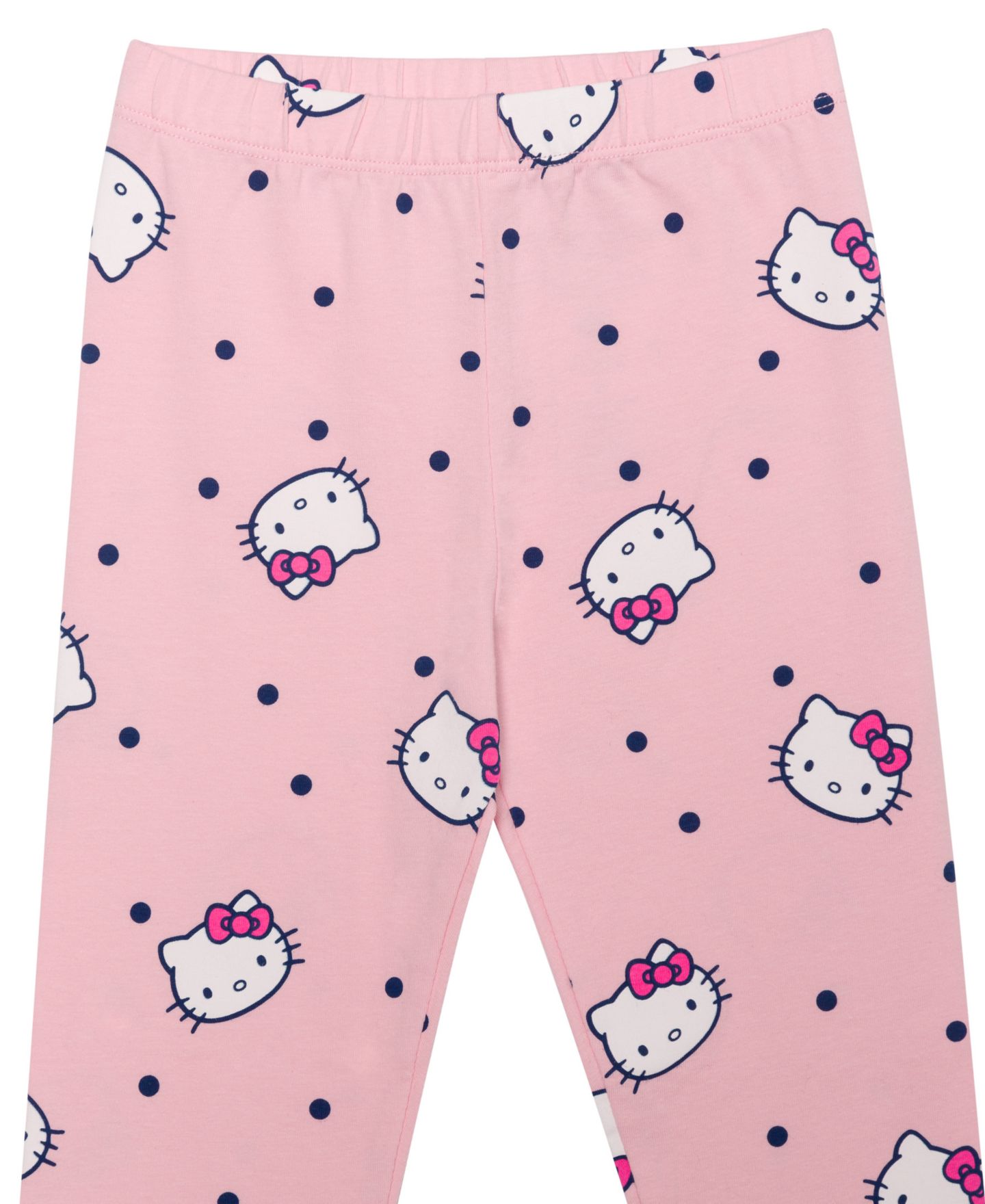 Детский комплект Hello Kitty: топ и леггинсы, цвет: Синий — фото 8
