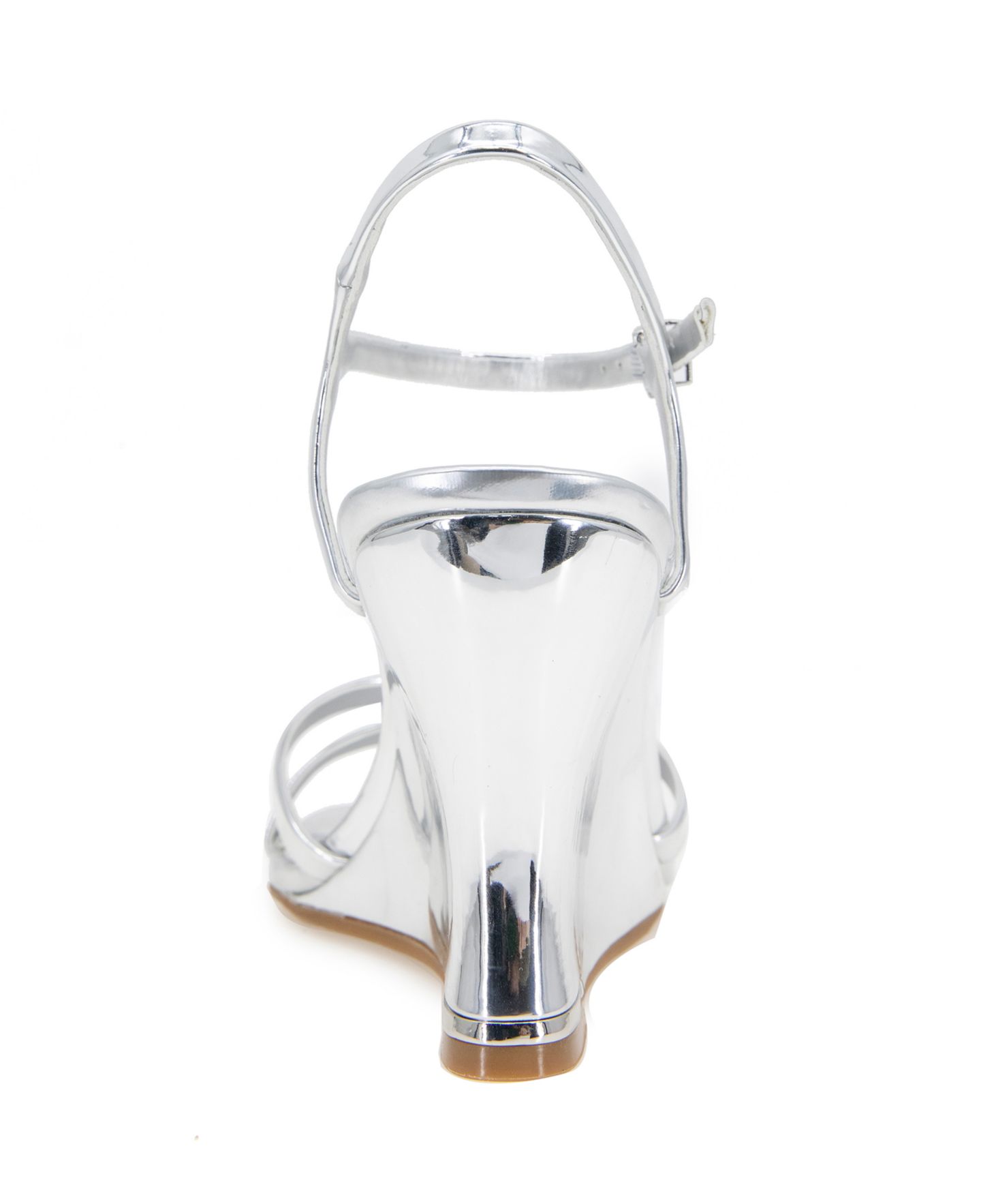 Женские сандалии Kenneth Cole New York Freya Strappy Wedge, цвет: Рыжевато-коричневый — фото 7