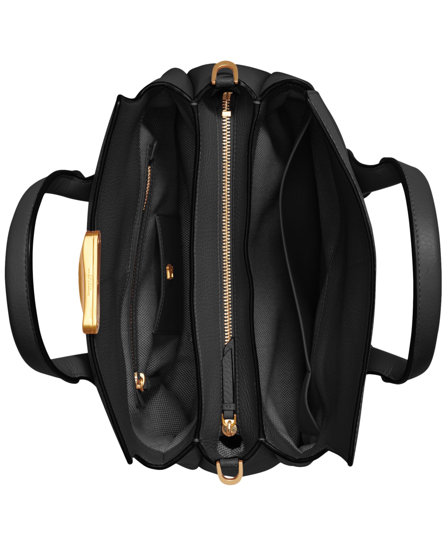 Amagansett Soft-Rolled Leather Medium Satchel Handbag