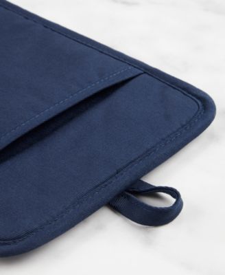 Ribbed Soft Silicone Pot Holder 2-Pack Set, 7" x 9"