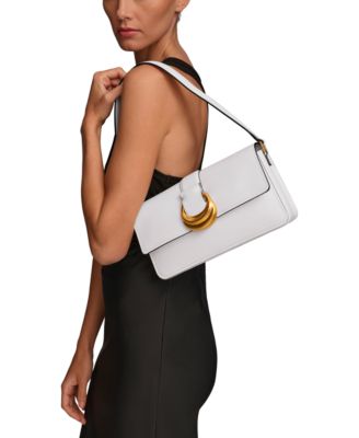 Valley Stream Leather Buckle Shoulder with Removable Strap