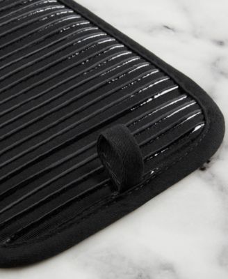 Quilted Cotton Terry Cloth Kitchen Towel, Oven Mitt, Potholder 4-Pack Set