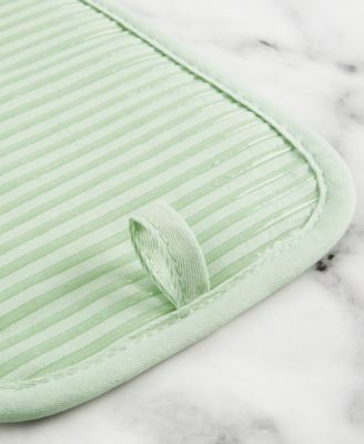 Quilted Cotton Terry Cloth Kitchen Towel, Oven Mitt, Potholder 4-Pack Set