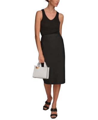 Hewlett Leather Top Handle Buckle Crossbody