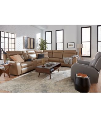 CLOSEOUT! Sheeler Fabric Zero Gravity Sectional Collection, Created for Macy's
