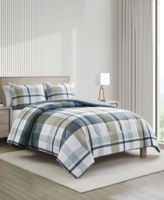 Sunham Macy's Linwood 3-Pc Comforter Set