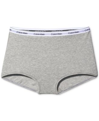 Women's Modern Logo Mid-Rise Boyshort Underwear QD5195
