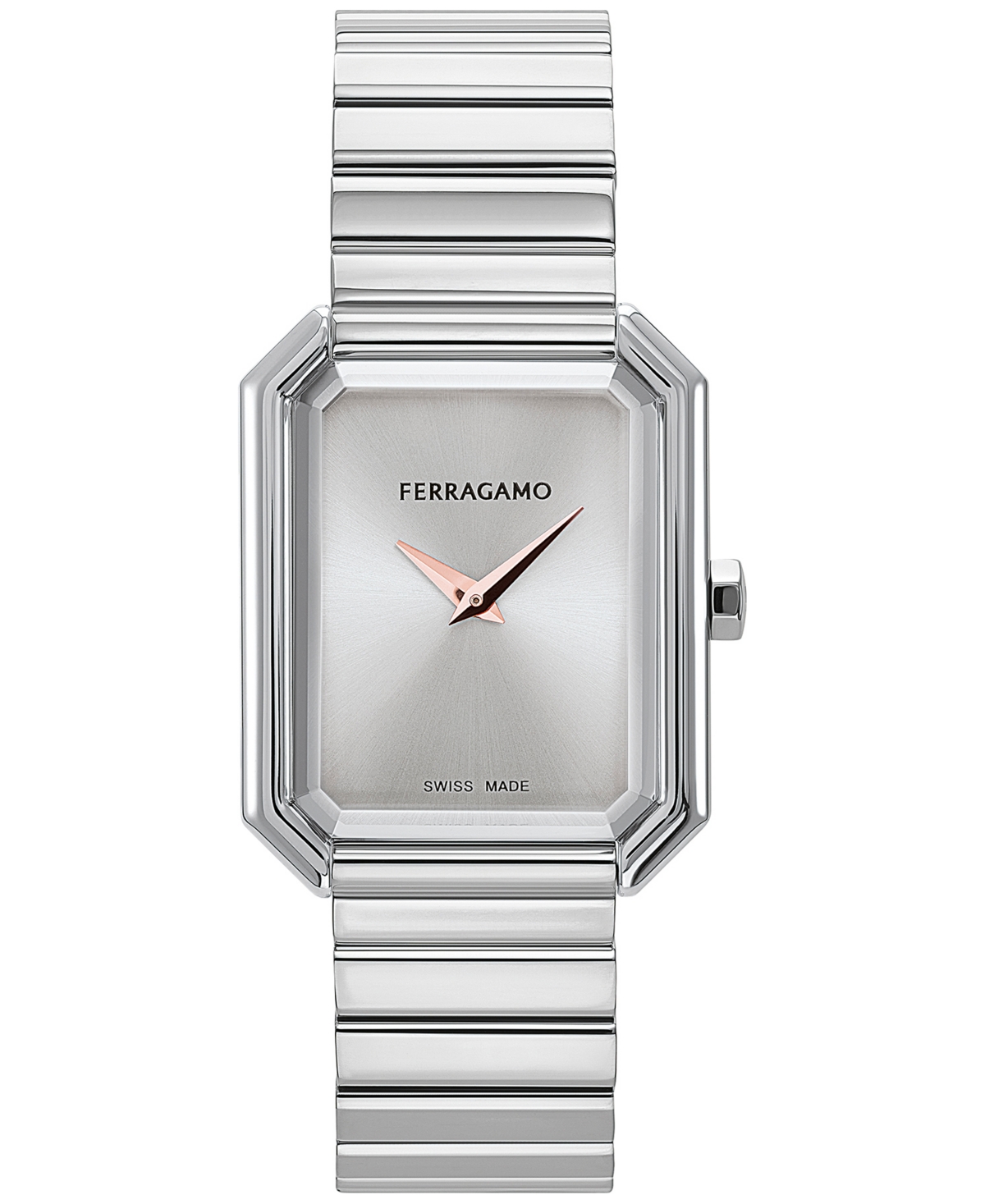 Ferragamo Salvatore  Women's Swiss Stainless Steel Bracelet Watch 27x34mm