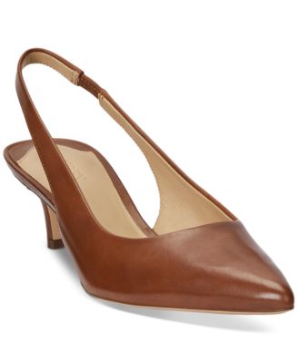 Lauren Ralph Lauren - Women's Lolah Pointed-Toe Slingback Pumps