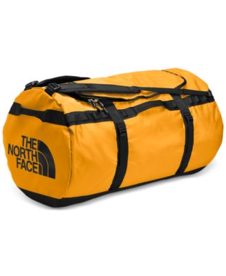 North face orange duffel bag best sale