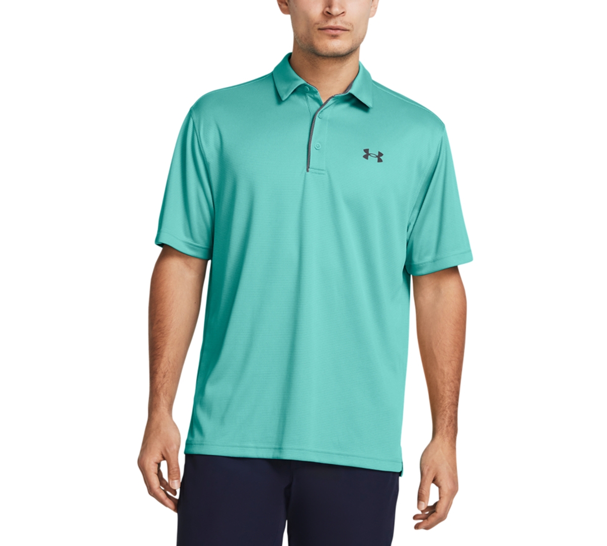Under Armour Men's Tech Polo T-shirt In Green Wave