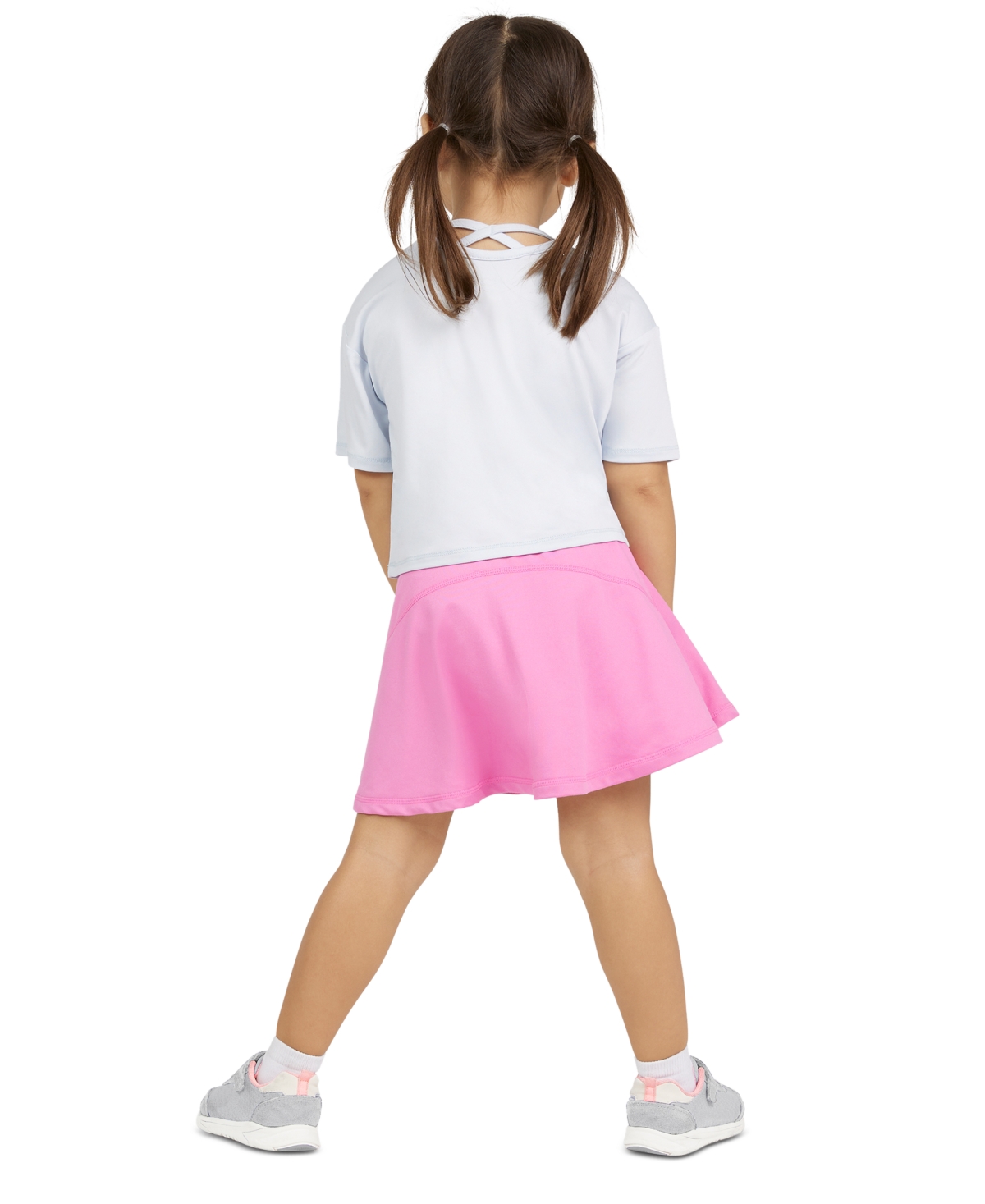 Champion Toddler & Little Girls Logo Graphic T-Shirt & Solid Skort, 2 Piece Set